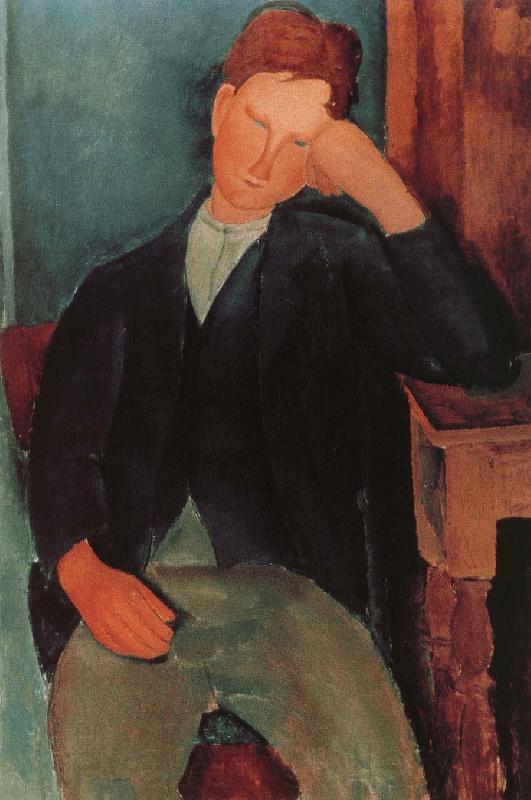 Amedeo Modigliani The Young Apprentice Spain oil painting art